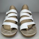 Baretraps  White Wedge Sandals Adjustable Straps Comfort Women's 9.5 Photo 6