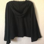 Vimmia NWT  black Lace up Front Hoodie size small Photo 4