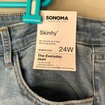Sonoma NWT! The Everyday Skinny Jean Light Wash Size 24W Photo 4
