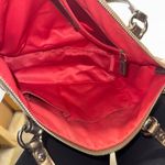 Coach Y2K  21188 Signature C Poppy Khaki Multicolor Logo Canvas Leather Trim Bag Photo 10