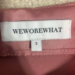 We Wore What • mini dress pink silky cowl neck chiffon puff sleeve sz 2 Photo 11