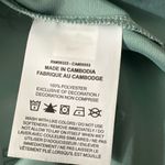 Nike Womens Tennis Shirt Loose Fit Sz M Green Size M Photo 3