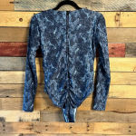 Phax‎ Blue Lovely Long Sleeve Rash Guard Size Large Photo 1