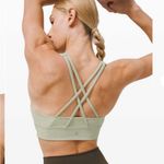 Lululemon  Energy Bra High Neck Long Line Rib Photo 1