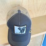 Kenny K Signature Elephant Trucker Hat Cap, Gentle Giant | One Size Gray Photo 1