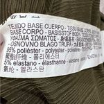 ZARA strappy cross back olive green romper size medium Photo 8