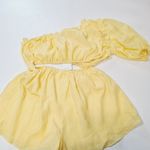 Lovers + Friends Tommy Romper in Lemon Yellow Medium Photo 13