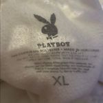 Playboy Women’s  Bunny 🐰 Print White Black Sweatpants size XL Photo 7