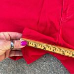 Vintage 90s GENERRA bold red high waist denim jean mom shorts Size 14 Photo 7