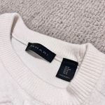 Tahari Cableknit Sweater White Photo 2