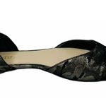 Nine West  Starship Metallic Leather Camo D'Orsay Pointed Toe Flats Shoes Size 7M Photo 2