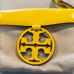 Tory Burch Miller Canvas Crossbody Bag in Lemon Drop Photo 1