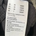 American Eagle  Corduroy Pants Women’s size 00 Black Skinny Stretch Photo 7