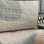 Gucci  Bamboo Shopper Ivory Leather 2way Satchel Bag - Preowned Photo 15