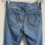 Mother The Mid Rise Dazzler Flood in Sweet Petals Size 28 Blue Photo 6