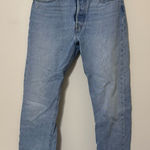 Levi's  501 Light Blue Women's Straight Leg Jeans Photo 0