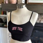 Brandy Melville  Black Tank with New York Logo Photo 7