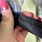 ZARA  Plaid Button Flannel Shirt Relaxed Fit‎ Cottagecore Coastal Granddaughter M Photo 8