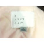 A New Day A New Day Sherpa Fleece Jacket Women's M Light Pink Apricot Zip Quilted Lining Photo 3