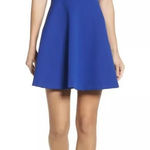 NWT Felicity & Coco Womens Sleeveless Open Back Barbara Fit Flare Dress Photo 0