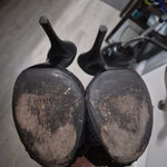 Dolce & Gabbana  Black Woven Mule Heels size 7 Made in Italy Photo 5