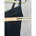 Bebe Vintage  Tank Top Cami Grunge M/L Y2K Black Sweetheart Stretch Sexy Womens Photo 7