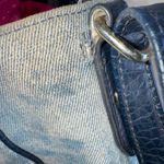 Juicy Couture RARE Y2K Quilted Denim Blue CrossBody Bag Purse-READ Photo 14