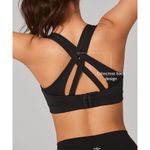Yvette NWT Power Cross Back Padded Running Bra Black Size 3XL 42D‎ 42DD 42DDD Photo 1