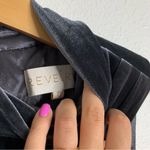 Revelry Beck Velvet Dress in Slate Blue Size 10 Photo 6