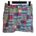 Cape Madras Y2K Colorful Patchwork Skirt Green Size 2 Photo 0