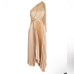 $450 ACLER Kalora Pleated Midi Dress Photo 1