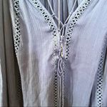 Mono Reno navy 3/4 sleeve top Photo 4