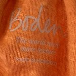Boden Bright Orange Blouson Cotton Top Long Sleeve Blouse NEW Size LARGE Photo 9