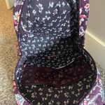 Vera Bradley Campus Backpack Maroon Floral Photo 12