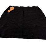 SKIMS  Swim Knit Black Onyx Mini Skirt New with tags Size 2X Photo 0