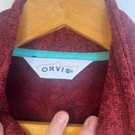 Orvis Sleeveless Fleece Knit Full Zip Sweater Vest Minimalist Conservative Large Photo 7