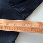 EthyL Denim Embellished Jeans Jacket Women's XL Dark Wash Rhinestone Embroidery Black Photo 8