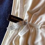 Vix Paula Hermanny Vix White string bikini bottom with Beaded Ties and ruching Photo 7