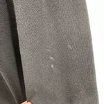 Talbots Black Cotton Blend Pleated Back Open Front Casual Knit Cardigan Size XL Photo 3