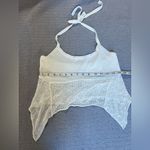 LA Hearts Women White Knit Halter Camisole Size Medium Photo 3