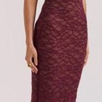 House Of CB  'Melina' Mulberry Lace Midi Dress NWOT size M D-DD Photo 1