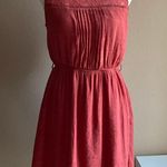 Sweet Wanderer Sienna orange gauze and crochet embroidery lace dress medium comfy Photo 1