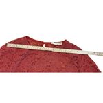 Altar'd State  Burnt Orange Lace Bell Sleeve Dress Women's M Party Cocktail Photo 6