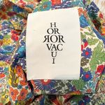 Horror Vacui Gertrude Ruffled Floral Print Cotton Dress Size Medium Photo 3