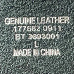 Fossil  WOMENS SIZE LARGE BLACK  LEATHER BELT WITH WIDE ELASTIC  PART OF BELT Photo 6