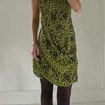 Nanette Lepore Silk Draped One Shoulder Sheath Dress Photo 0