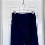ESCADA Navy Blue Dress Pants Size 44 US 14 Trousers Straight Leg Slacks Office Photo 2
