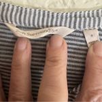 Soft Surroundings Embroidered Small Striped Tunic Top Western Aztec Boho Artsy Photo 8