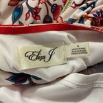 Eliza J  Floral Poppy Floral Elbow Sleeve Shift Dress Womens Size 6 Photo 3