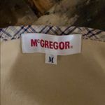 Mcgregor Beige Tank Top w/ Plaid Trim Size Medium Tan Photo 3